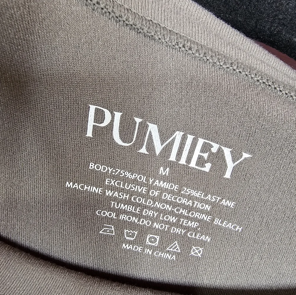 Pumiey Gray Women's Fitted Top - Picture 4 of 4